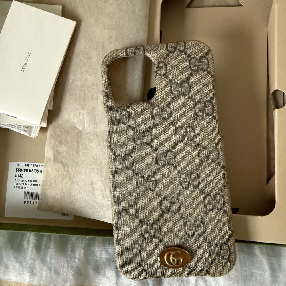 Gucci AUTHENTIC - iPhone 12 Pro Max Case
